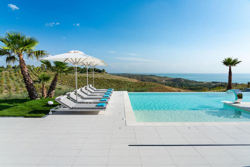 Villa Came Luxury villa with private pool in Ribera, Sicily, Italy for 6 persons. The villa is situated in a hilly and rural beach area, 3 km from the beach and 7 km from Ribera....