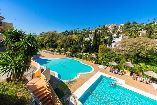 Apartment Aloha Hill Club Holiday house  with communal pool in Marbella, Costa del Sol, Spain for 6 persons...