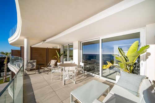 Panoramica 2 bedrooms - Carlos Holiday house in Fuengirola, Costa del Sol, Spain  with communal pool for 4 persons...