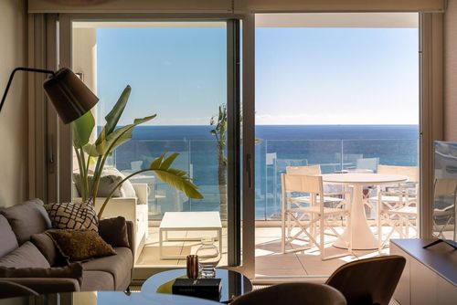 Panoramica 2 bedrooms - Carlos Holiday house in Fuengirola, Costa del Sol, Spain  with communal pool for 4 persons...