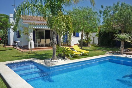 Conil 001 Moderne und gemütliche Villa in Conil de la Frontera, Costa de la Luz, Spanien  mit privatem Pool für 6 Personen...