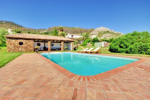 Tarifa 001 Rustic and nice villa in Tarifa, Costa de la Luz, Spain  with private pool for 8 persons...