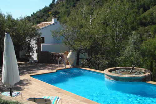 Frigiliana 010 Vivienda de vacaciones maravillosa y romántica en Frigiliana, Costa del Sol, España  con piscina privada para 4 personas...