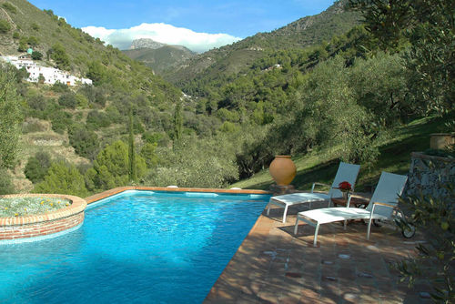 Frigiliana 010 Vivienda de vacaciones maravillosa y romántica en Frigiliana, Costa del Sol, España  con piscina privada para 4 personas...