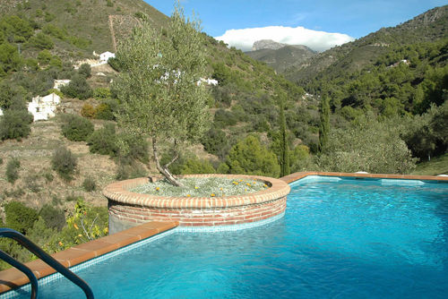 Frigiliana 010 Vidunderligt og romantisk feriehus  med privat pool i Frigiliana, Costa del Sol, Spanien med plads til 4 personer...