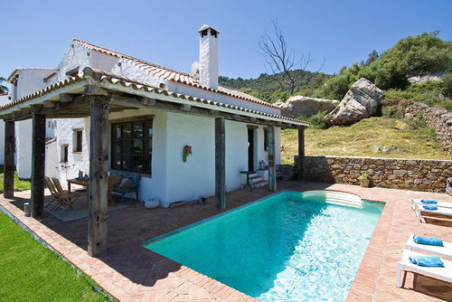 Tarifa 002 Villa maravillosa y acogedora  con piscina privada en Tarifa, Costa de la Luz, España para 6 personas...