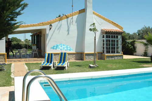 Conil 004 Rustik og dejlig villa i Conil de la Frontera, Costa de la Luz, Spanien  med privat pool med plads til 4 personer...