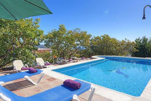 Frigiliana 027 Large and comfortable villa in Frigiliana, Costa del Sol, Spain  with private pool for 8 persons...