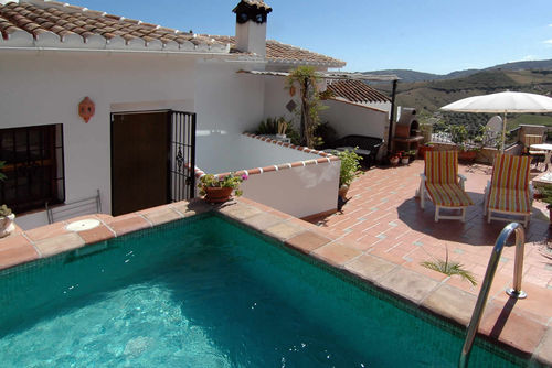 Frigiliana 029 Wunderschönes und komfortables Penthouse  mit privatem Pool in Frigiliana, Costa del Sol, Spanien für 2 Personen...