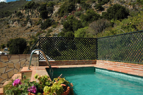 Frigiliana 029 Ático maravilloso y confortable  con piscina privada en Frigiliana, Costa del Sol, España para 2 personas...