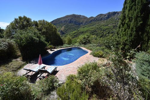 Casares 002 Vivienda de vacaciones rústica y romántica  con piscina privada en Casares, Málaga, España para 2 personas...
