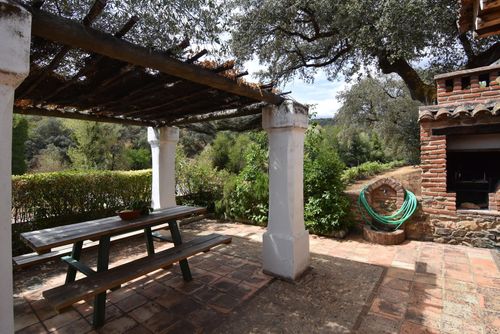 Aracena 001 Casa rural rústica y romántica  con piscina privada en El Repilado, Huelva, España para 5 personas...
