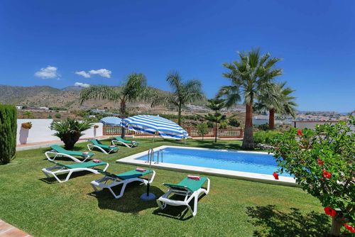 Nerja 026 Grosse und gemütliche Villa in Nerja, an der Costa del Sol, Spanien  mit privatem Pool für 6 Personen...