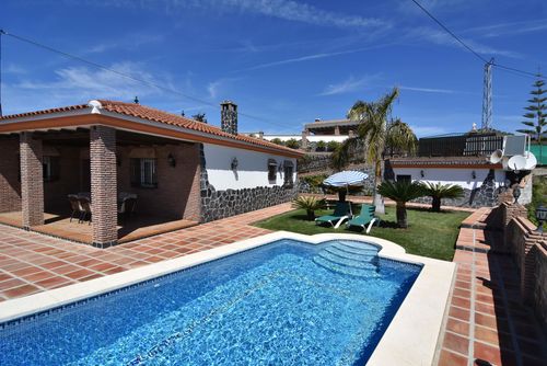 Nerja 016 Large and comfortable villa in Nerja, Costa del Sol, Spain  with heated pool for 6 persons...
