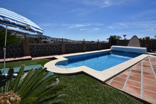 Nerja 016 Large and comfortable villa in Nerja, Costa del Sol, Spain  with heated pool for 6 persons...