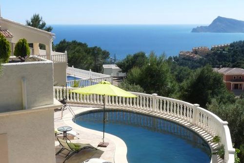 Altea B Vista Winter Komfortable Villa  mit privatem Pool in Altea, Costa Blanca, Spanien für 6 Personen...