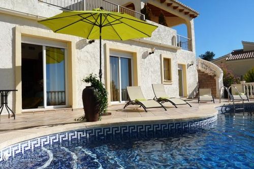 Altea B Vista Winter Comfortable villa in Altea, Costa Blanca, Spain  with private pool for 6 persons...
