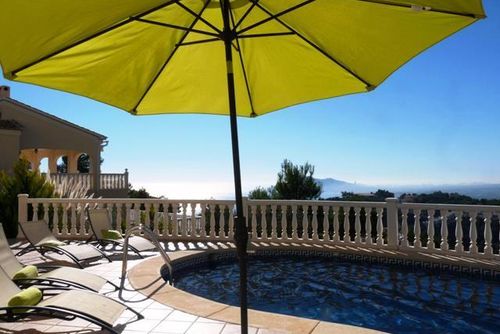 Altea B Vista Winter Komfortable Villa  mit privatem Pool in Altea, Costa Blanca, Spanien für 6 Personen...