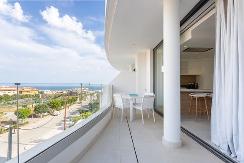 Higueron West portal 1 B2D 122 Apartment in Benalmadena, Costa del Sol, Spain  with communal pool for 4 persons...