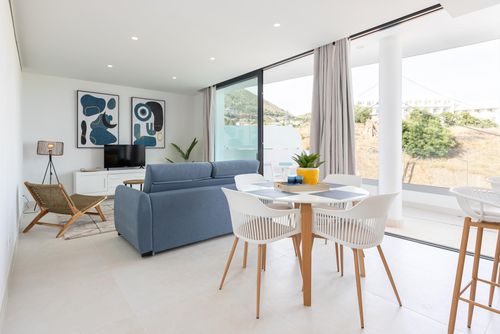 Higueron West portal 1 B2D 122 Apartment in Benalmadena, Costa del Sol, Spain  with communal pool for 4 persons...