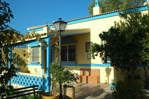 Sevilla 002 Casa de vacaciones clásica y confortable en Aznalcázar, Sevilla, España  con piscina privada para 6 personas...