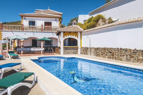 Sayalonga 002 Large and cheerful villa in Sayalonga, Málaga, Spain  with private pool for 12 persons...