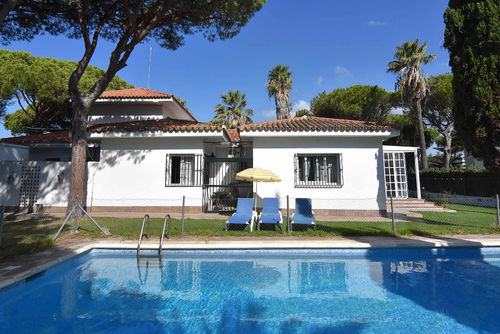 Conil 006 Villa modern di Conil de la Frontera, Costa de la Luz, Spain  dengan kolam renang pribadi untuk 18 orang...