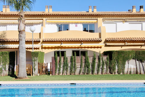 Larymar 79 by homeprive Apartment in Denia, Costa Blanca, Spain with communal pool for 6 persons. The apartment is situated in a residential beach area, close to restaurants, bars, shops and supermarkets, and 25 m from the beach....