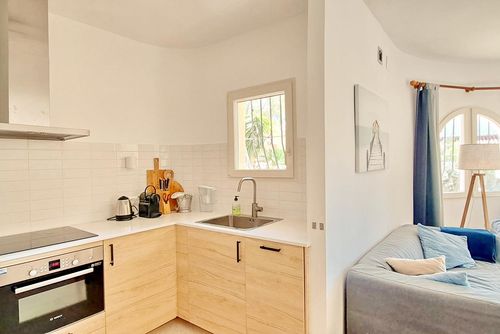 Villa La Belita by Solidays Wonderful and cheerful villa in Moraira, Costa Blanca, Spain with a private pool for 4 persons. The house is situated in a residential beach area, close to restaurants, bars, and supermarkets, and is 1 km from El Portet beach....