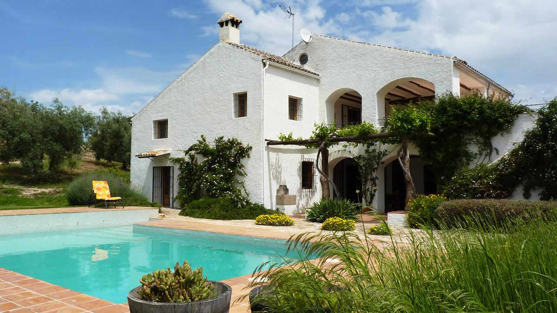 Villa in Granada, Ventorros de San Jose, private pool