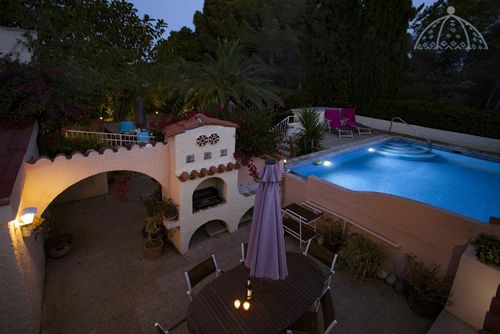 Villa Los Pinos 6 Winter Liebliche und romantische Villa  mit privatem Pool in Altea, Costa Blanca, Spanien für 6 Personen...