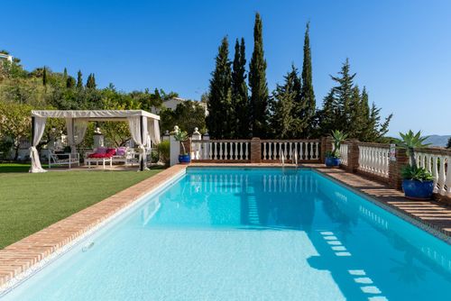 Mijas 004 Villa grande y acogedora  con piscina privada en Mijas, Costa del Sol, España para 8 personas...