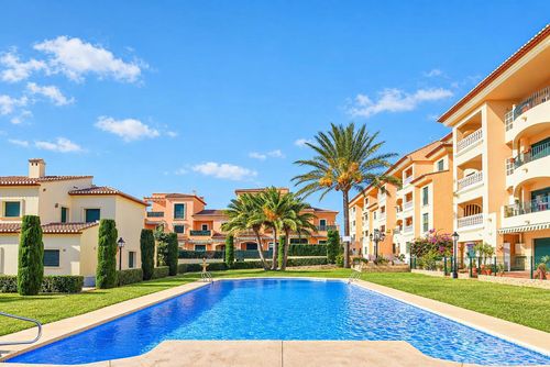 Apartamento Robair: Jávea, Costa Blanca, España. Piscina y Jardín y piscina