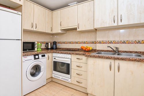 Appartement Robair: Javea, Costa Blanca, Spanje. Eetkamer en Woon-eetkamer