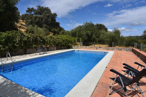 Aracena 005 Rustiek en romantisch landhuis  met privé zwembad in Aroche, Huelva, Spanje voor 8 personen...