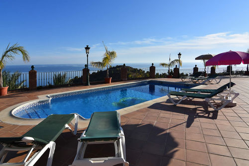 Maro 002 Large and comfortable villa  with private pool in Maro, Costa del Sol, Spain for 6 persons...