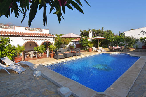 Nerja 062 Large and comfortable villa  with private pool in Nerja, Costa del Sol, Spain for 6 persons...