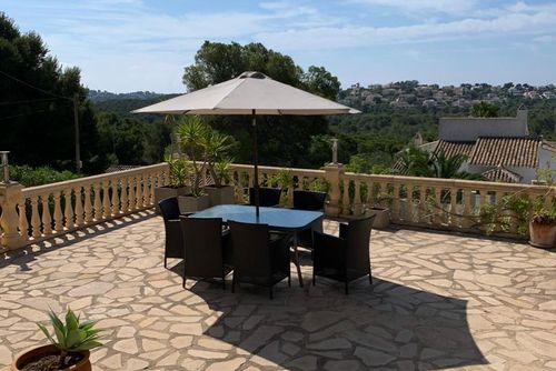 Casa Teresa Modern luxury villa in Jávea, Costa Blanca, Spain with a private pool for 7 persons. The villa is situated in a coastal and residential area, 4 km from Cala del Portixol beach and 9 km from Jávea Town....