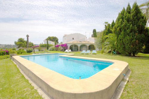 Gallo Grote en leuke villa  met privé zwembad in Javea, Costa Blanca, Spanje voor 8 personen...