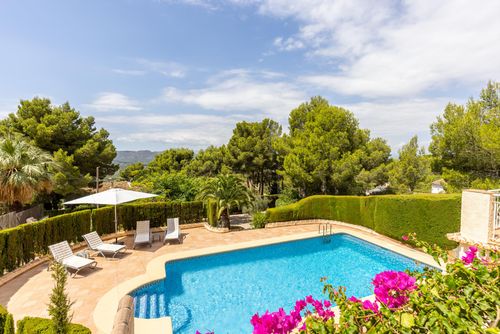 Villa Rosa del Montgó Vivienda de vacaciones bonita y clásica en Jávea, Costa Blanca, España  con piscina privada para 10 personas...