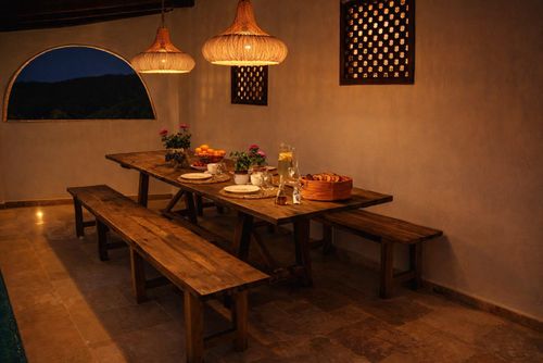 Masia La Morera II  - At 10 minutes drive from Sitges   Farmhouse with high Design and Comodity New 100% Luxueuze villa met verwarmd zwembad in Sitges, Costa Dorada, Spanje voor 12 personen. De villa is gelegen in een heuvelachtig en stedelijk strandgebied en ligt op 2 km van het strand, op 5 minuten lopen....