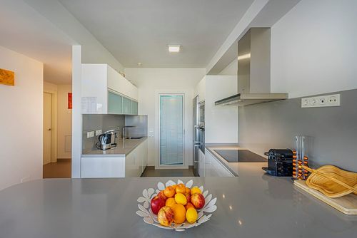 South Beach 3, 3A - Penthouse: Benalmadena, Costa del Sol, Spain. Kitchen, Kitchen-dining room, Laundry room and Open kitchen