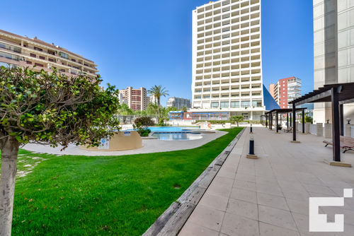 Apolo XVI 68 Comfortabel appartement met gemeenschappelijk zwembad in Calpe, Costa Blanca, Spanje voor 5 personen. Het appartement is gelegen nabij restaurants en bars, winkels en supermarkten, en ligt op 25 meter van Playa de la Fossa of Levante strand....