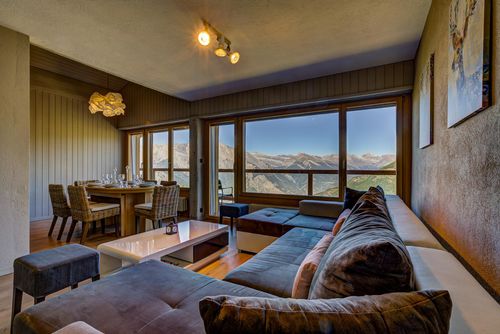 Penthouse Richemont Moderne und schöne Ferienwohnung in La Tzoumaz, 4 Vallees, Schweiz für 6 Personen...