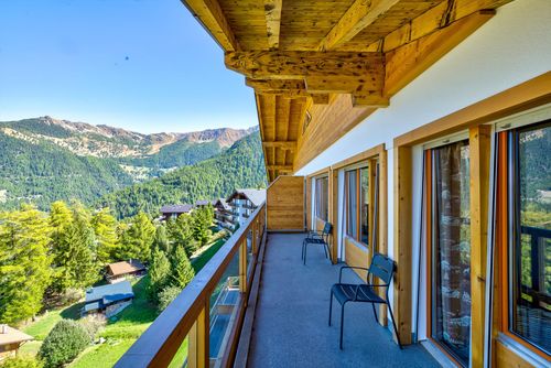 Penthouse Richemont Apartamento moderno y gracioso en La Tzoumaz, 4 Vallees, Suiza para 6 personas...