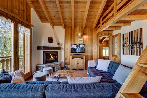 Chalet Bellevue - Jacuzzi - Views Klassische und komfortable Ferienwohnung in La Tzoumaz, 4 Vallees, Schweiz für 8 Personen...