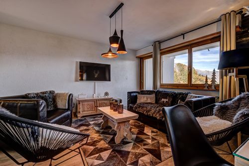 Appartement Mont Parrain 19 Moderne und romantische Ferienwohnung in La Tzoumaz, 4 Vallees, Schweiz für 6 Personen...