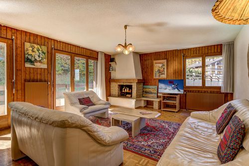 Ferienwohnung Appartement Valena 5: La Tzoumaz, 4 Vallees, Schweiz. Wohnzimmer