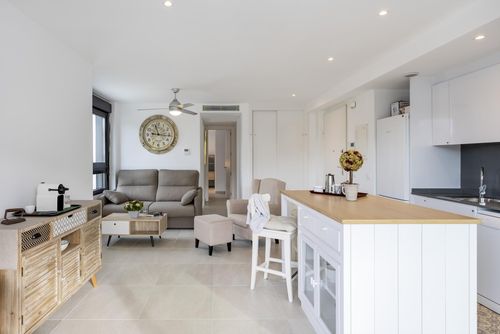 Apartamento Nuba A Lovely and comfortable apartment in Javea, Costa Blanca, Spain with communal pool for 4 persons. The apartment is situated in a residential area and is 1 km from Muntanyar beach....