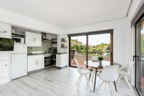 Romaní Moderne en leuke vakantiewoning  met gemeenschappelijk zwembad in Betlem, Mallorca, Spanje voor 2 personen...